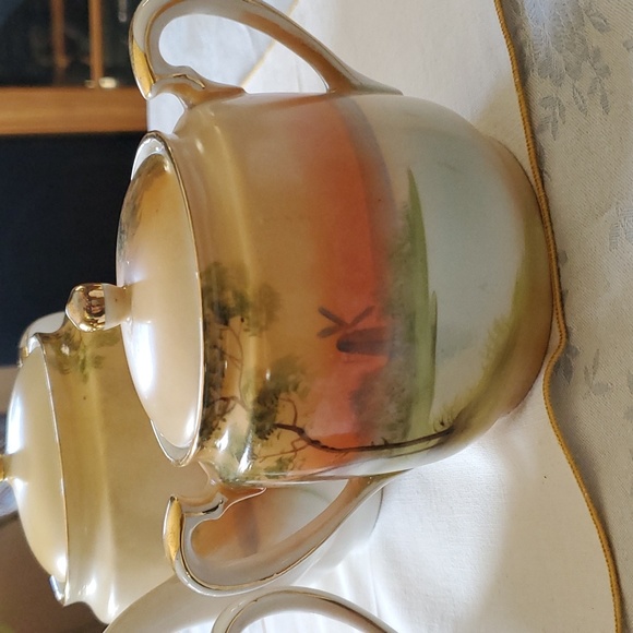 Vintage 5 pc Tea Set Noritake Japan - Picture 6 of 7